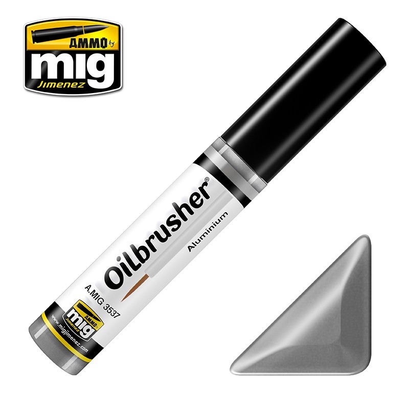 OILBRUSHER Aluminium (10mL) (Ammo Mig)