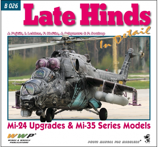 Aircraft books Publ. Mi-24/35 Late Hinds in detail (WWP Publications)