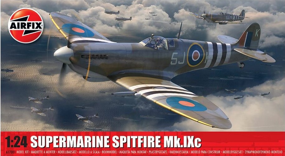 Model kit 1/24 Supermarine Spitfire Mk.IXc (Airfix)