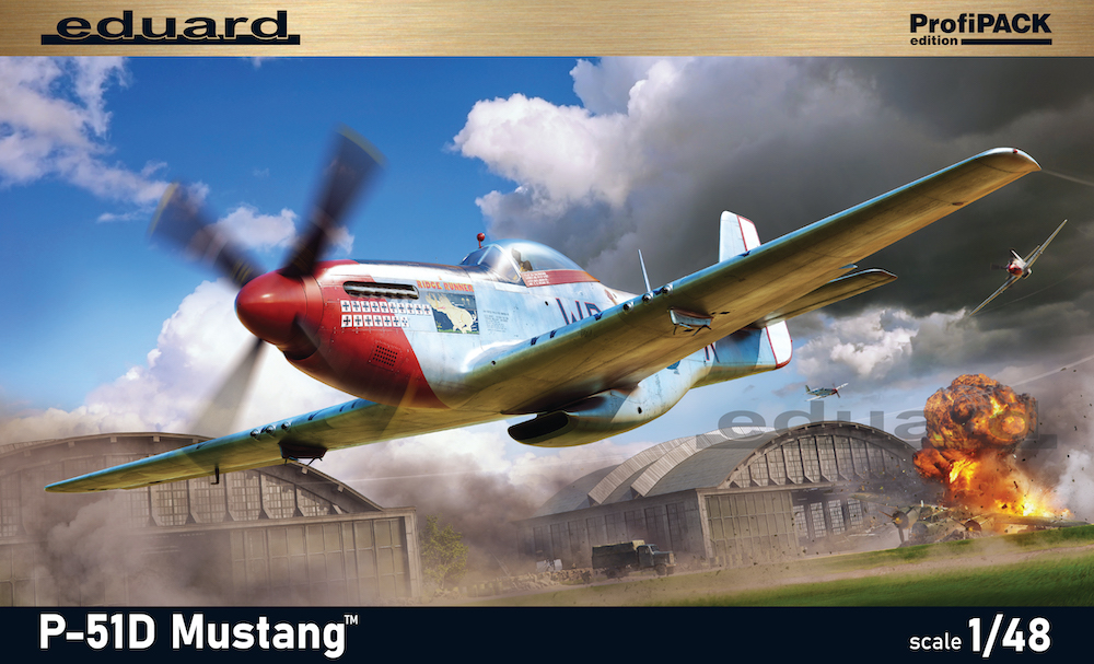 Model kit 1/48 North-American P-51D Mustang ProfiPACK edition (Eduard kits)