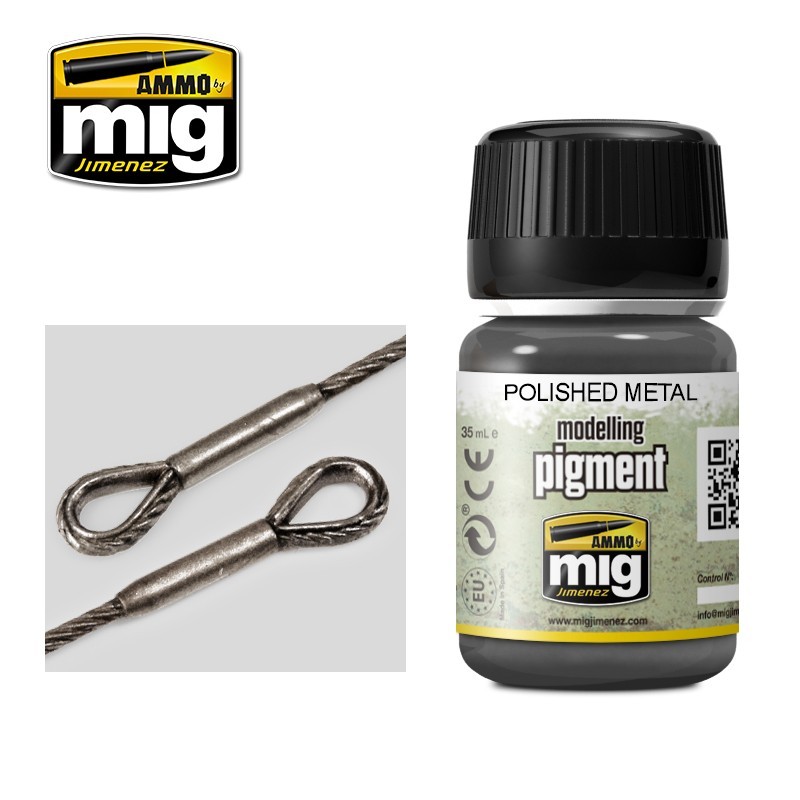 PIGMENT Polished Metal (35mL) (Ammo Mig)