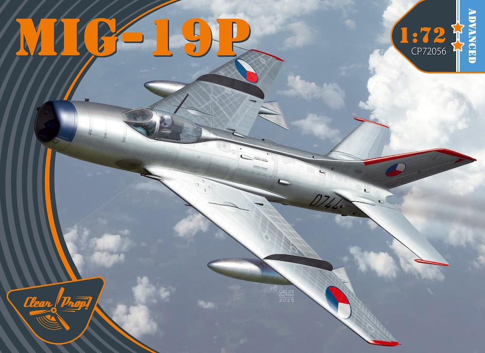 Model kit 1/72 Mikoyan MiG-19P (Clear Prop)