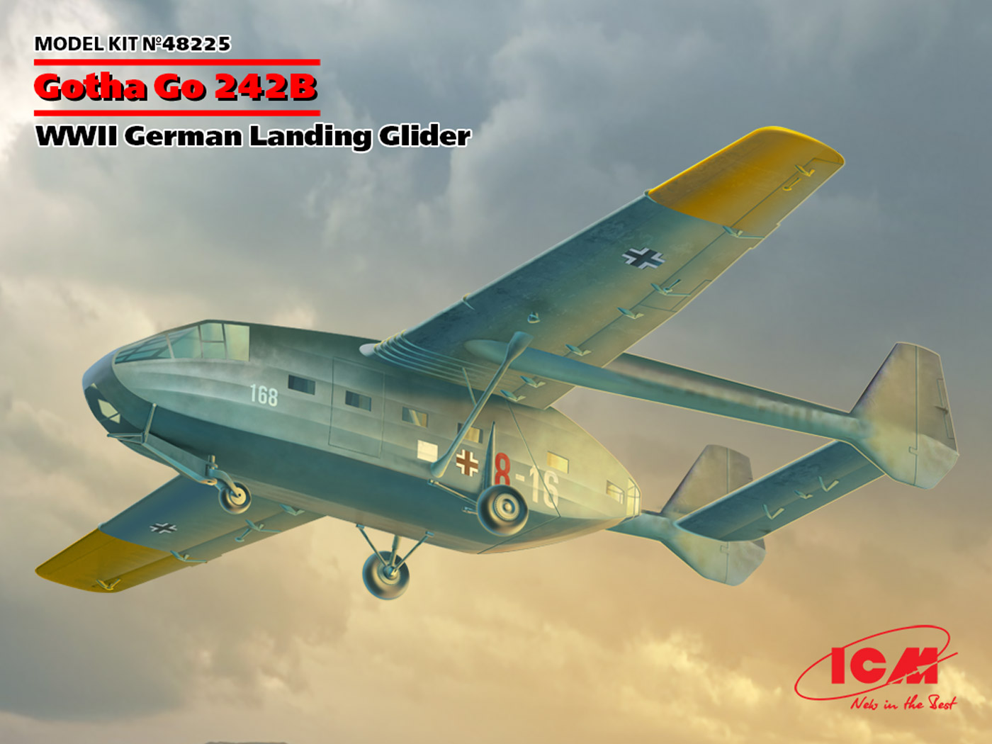 Model kit 1/48 Gotha Go-242B (ICM)