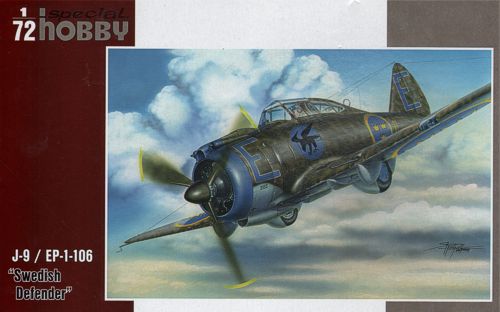 Model kit 1/72 J-9 / EP-1-106 'Swedish Defender' (Special Hobby)