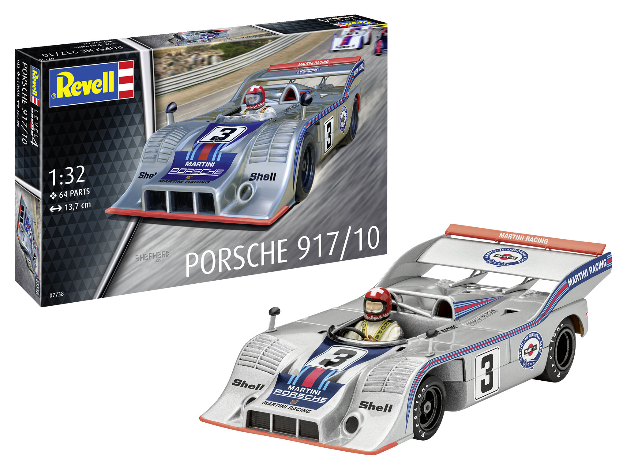 Model kit 1/32 Porsche 917/10 (Revell)