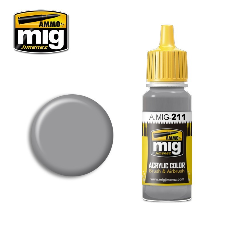 Acrylic paint FS 36270 MEDIUM GRAY (Ammo Mig) (17ml) 