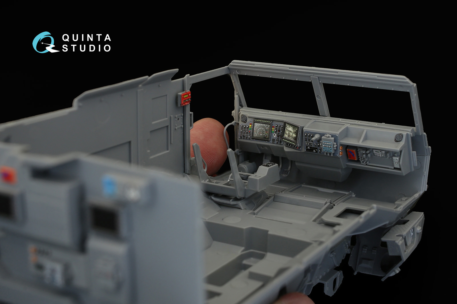 MRAP Typhoon-K 3D-Printed & coloured Interior on decal paper (for Zvezda kits)