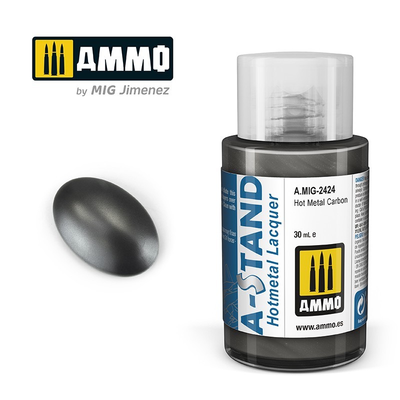 A-STAND Hot Metal Carbon (Ammo Mig) (30ml) 