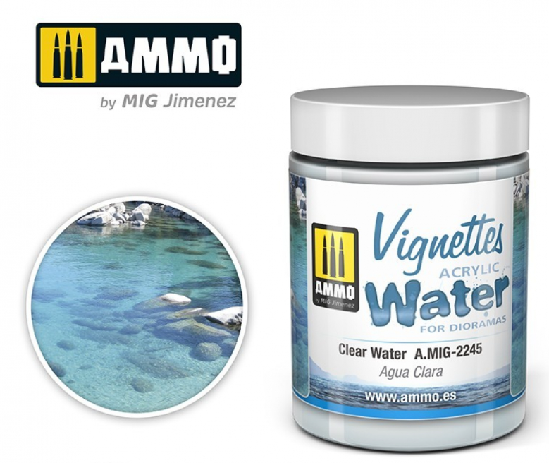 Clear Water (100mL) (Ammo Mig)