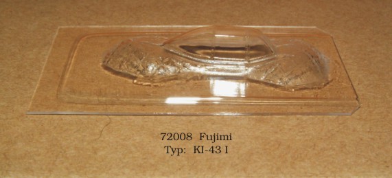 Vacu Canopy 1/72 Ki-43 I Hayabusa (FUJI) (Rob Taurus)