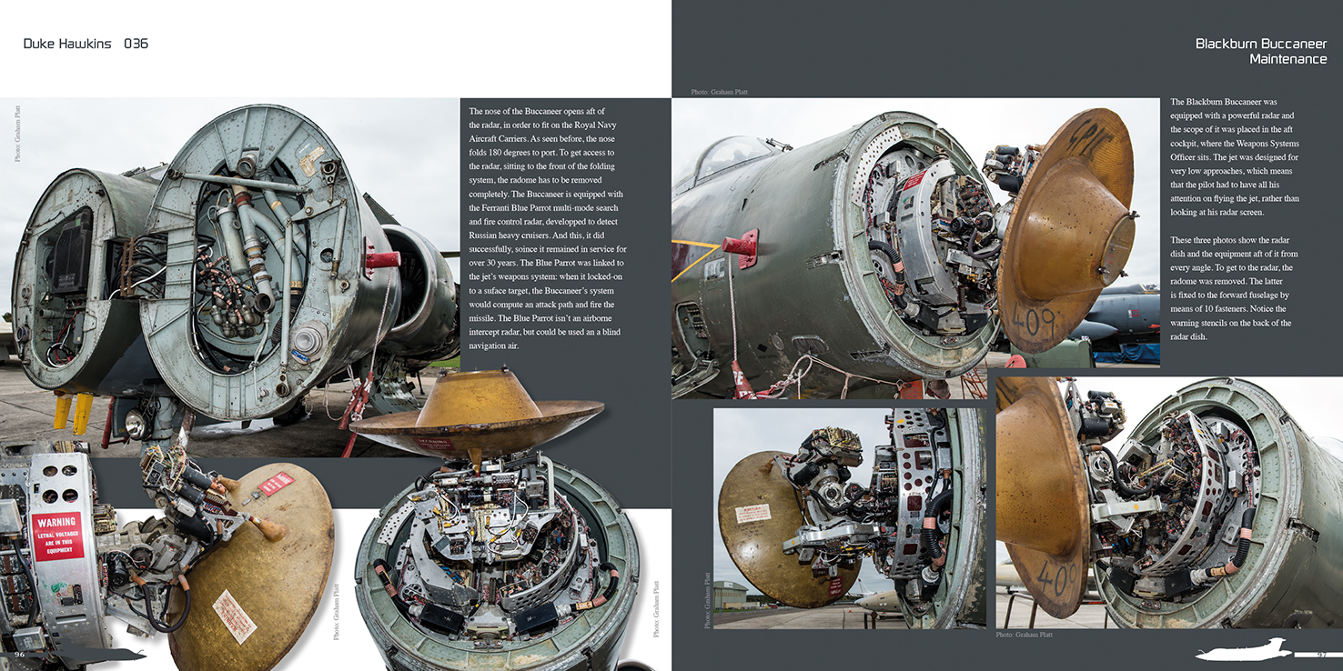 Aircraft books Duke Hawkins: Blackburn Buccaneer (HMH-Publications)