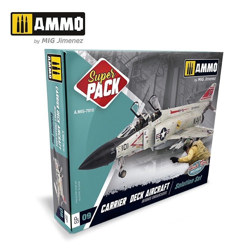 SUPER PACK Carrier Deck Aircraft Solution Set (Ammo Mig)