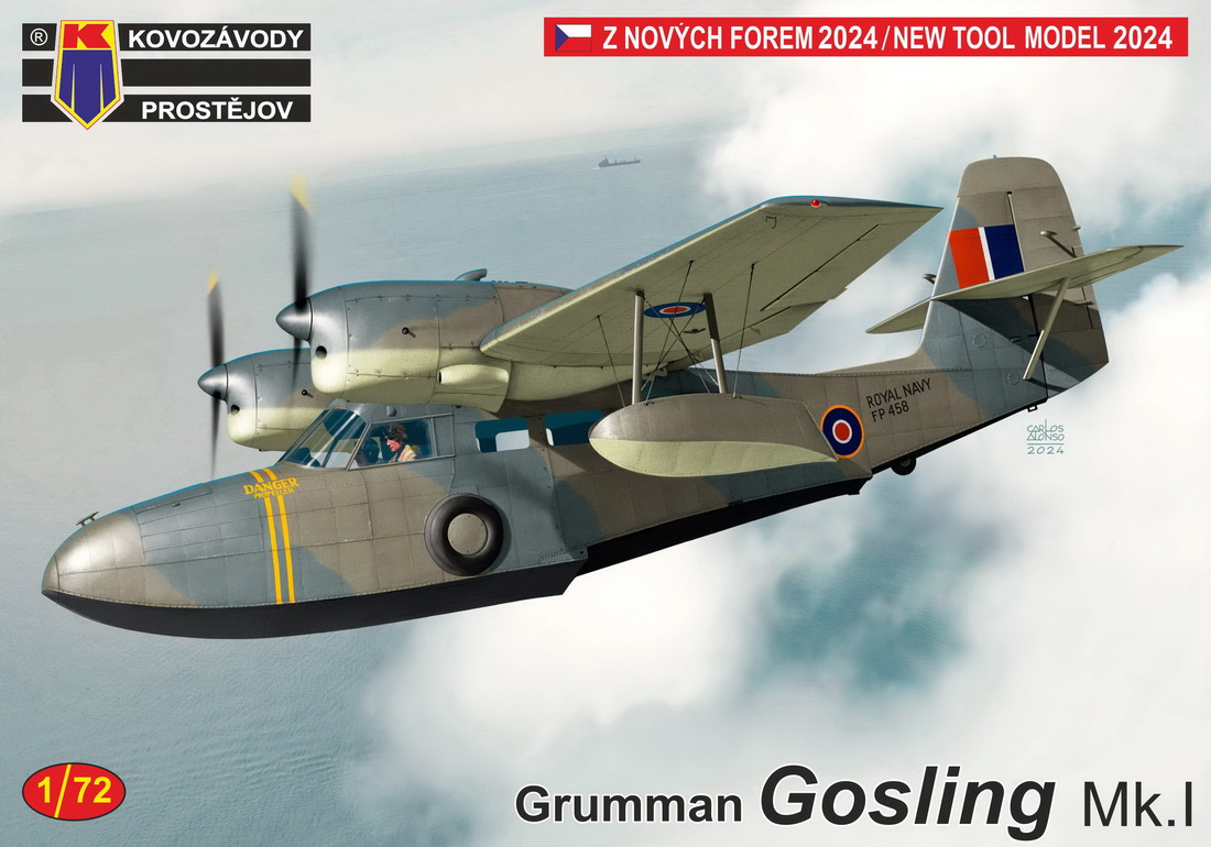 Model kit 1/72 Grumman Gosling Mk.I(Kovozavody Prostejov) 