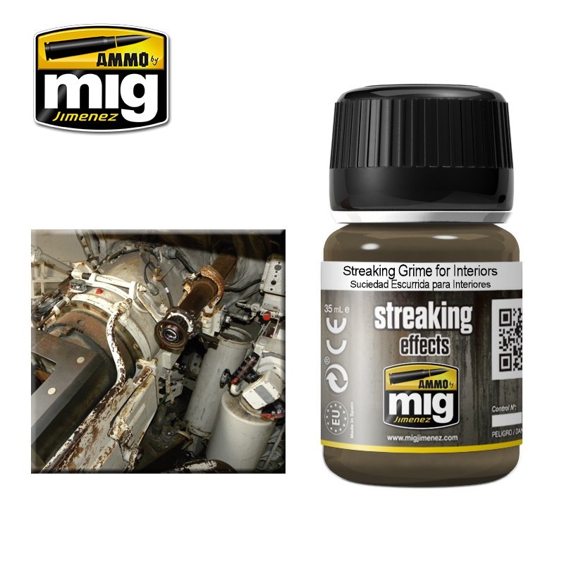 STREAKING Grime for Interiors (35mL) (Ammo Mig)