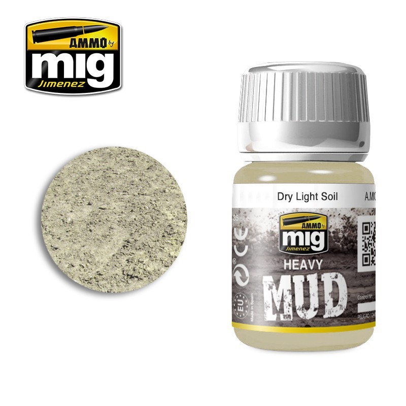 HEAVY MUD Dry Light Soil (35mL) (Ammo Mig)