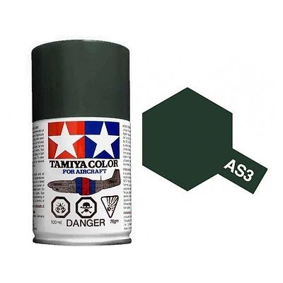 Spray paint AS-3 Gray Green Luftwaffe (Tamiya) (100ml)