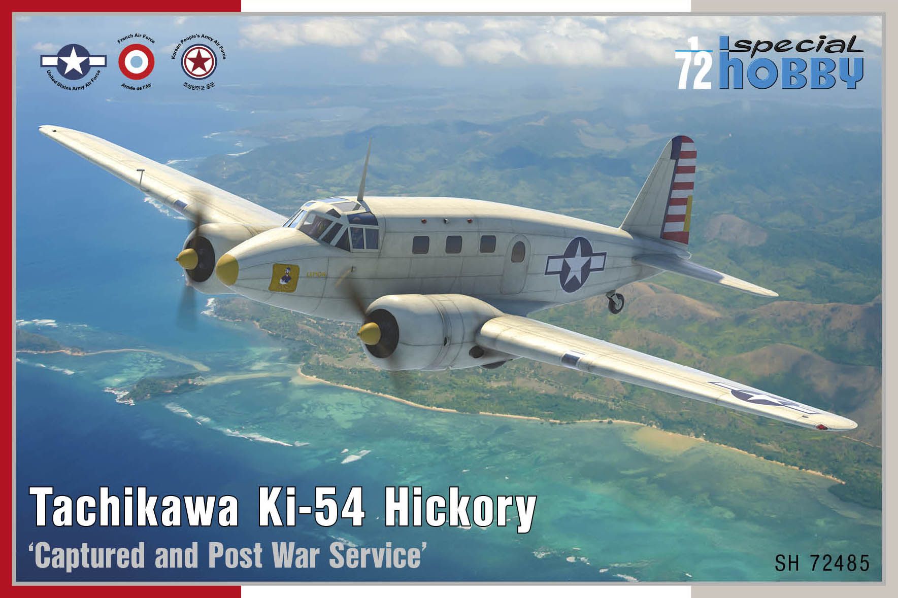Model kit 1/72 Tachikawa Ki-54 Hickory Captured&Post War (Special Hobby)