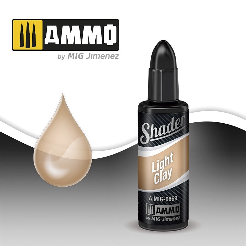 SHADER Light Clay (10mL) (Ammo Mig)