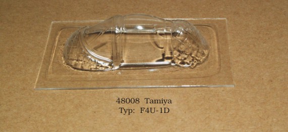 Vacu Canopy 1/48 F4U-1D (TAM) (Rob Taurus)