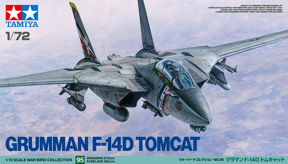 Model kit 1/72 Grumman F-14D Tomcat (Tamiya)