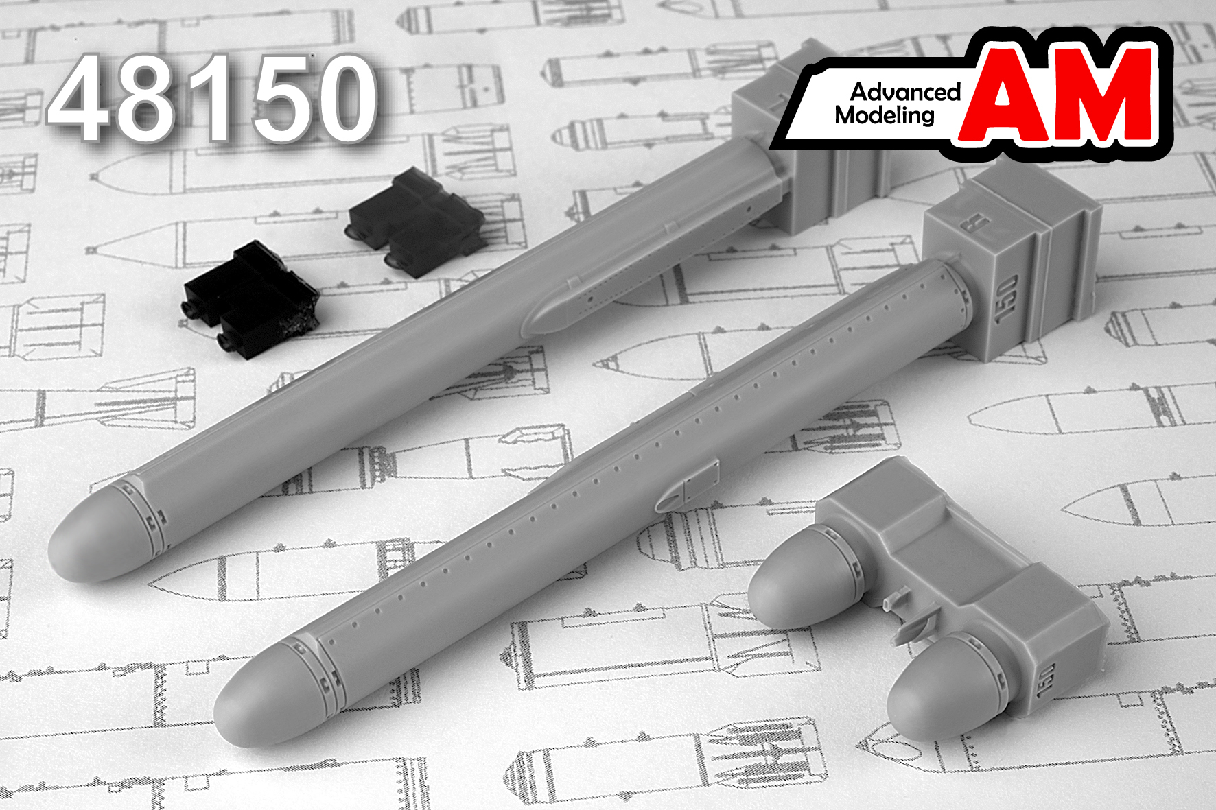 Additions (3D resin printing) 1/48 L-265M10 “Khibiny-M” the Electronic Warfare Pod (Advanced Modeling) 