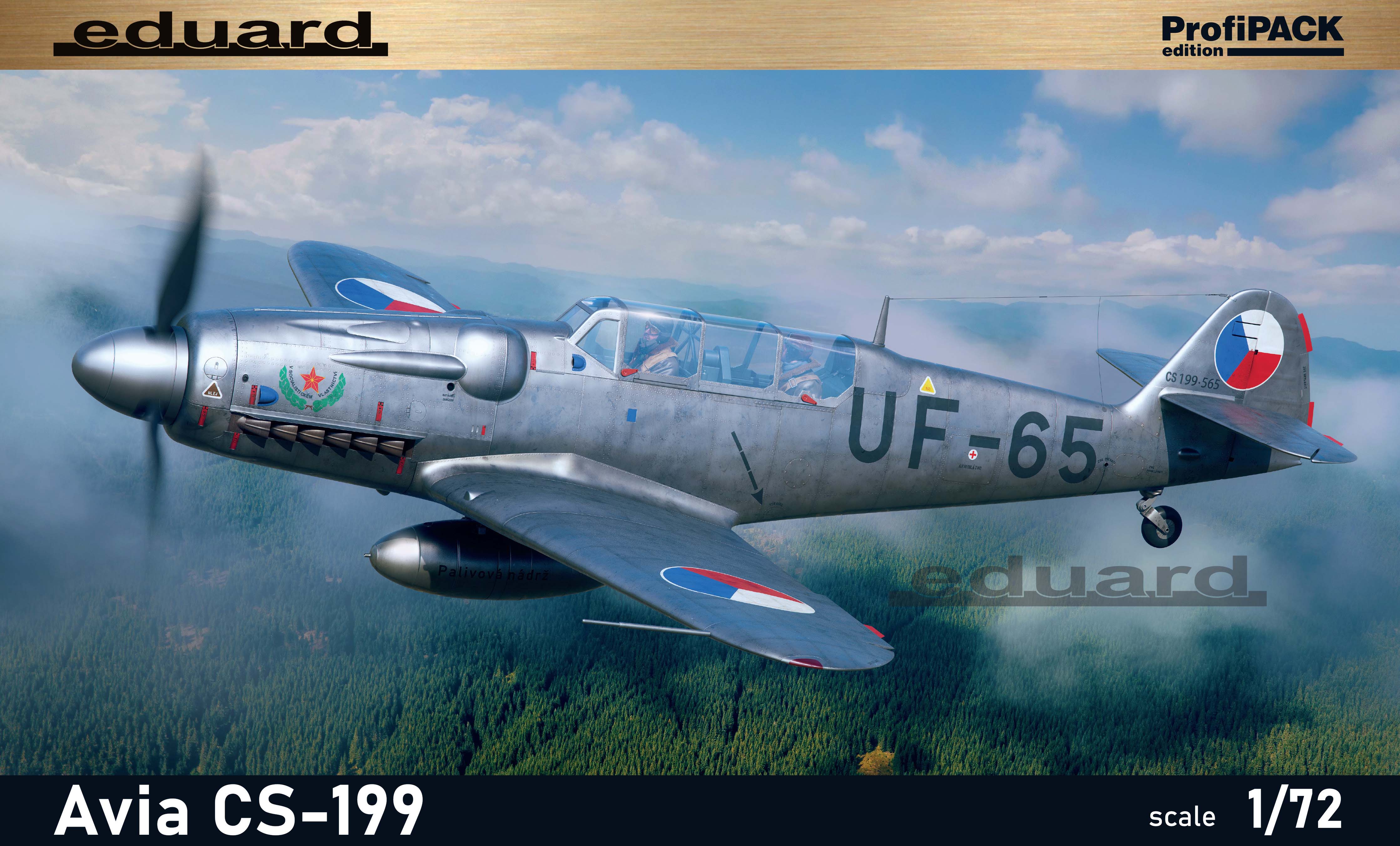 Model kit 1/72 Avia CS-199 Profipack edition (Eduard kits)
