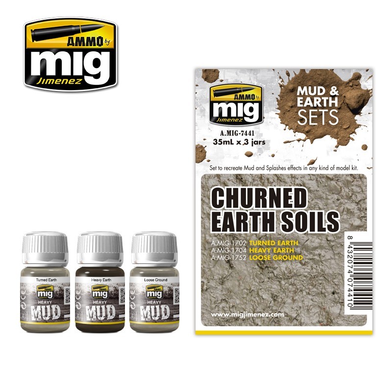 Churned Earth Soils  (Ammo Mig)