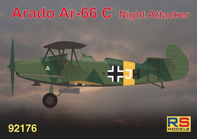 Model kit 1/72 Arado Ar-66C (RS Models)