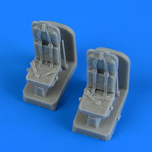 Additions (3D resin printing) 1/72 Sikorsky SH-3H Seaking seats with safety belts ejection seat (designed to be used with Fujimi kits)