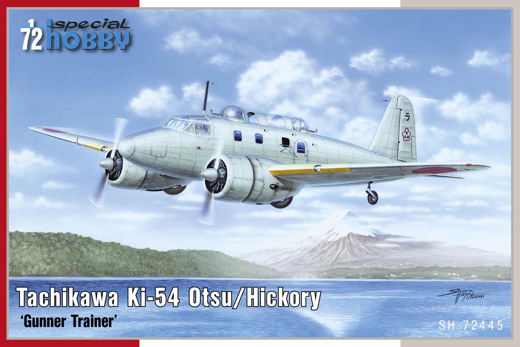 Model kit 1/72 Tachikawa Ki-54 Otsu/Hickory (3x camo) (Special Hobby)