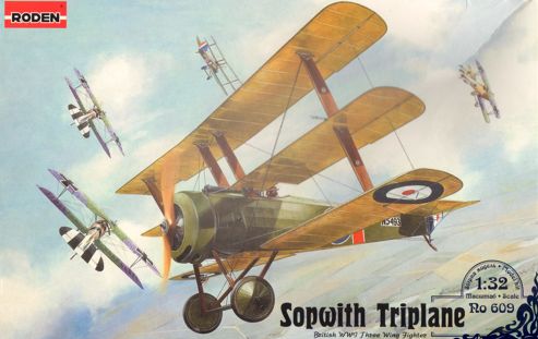 Model kit 1/32 Sopwith Triplane (Roden)
