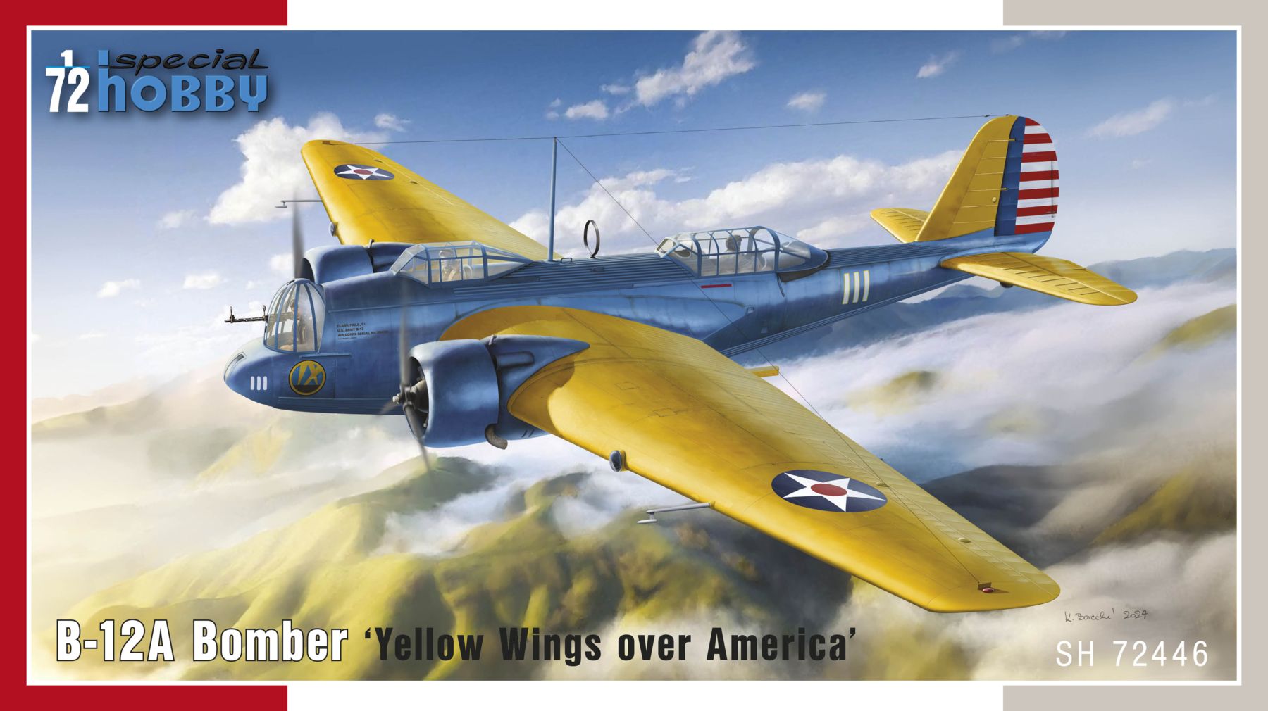 Model kit 1/72 Martin B-12A (Special Hobby)