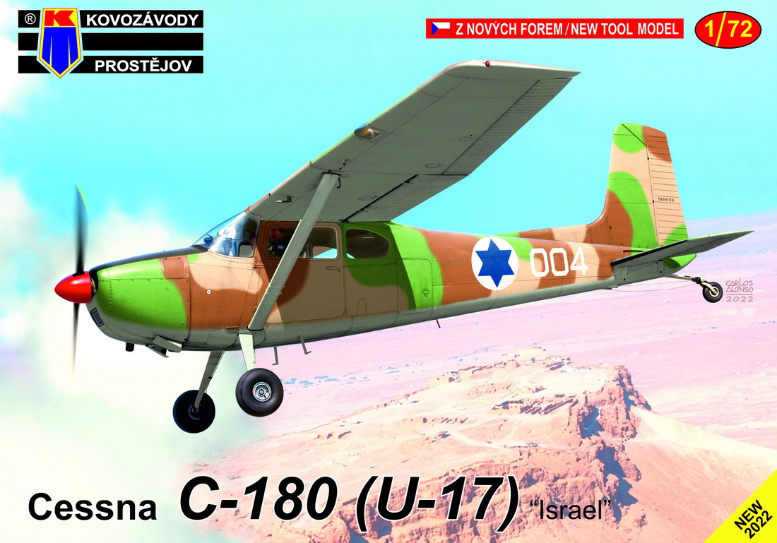 Model kit 1/72 Cessna C-180 (U-17) 'Israel' 