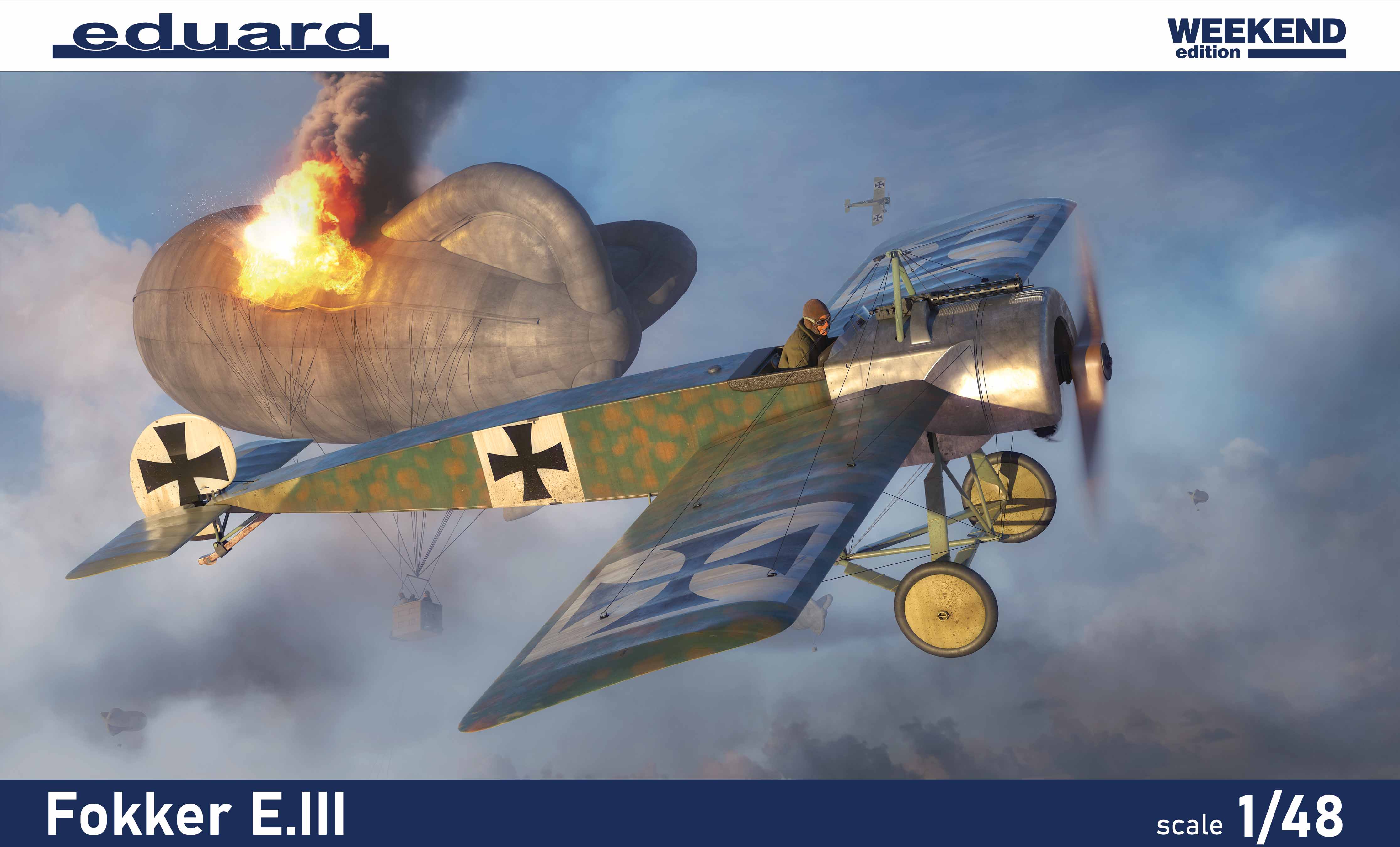 Model kit 1/48 Fokker E.III (Weekend edition) (Eduard kits)