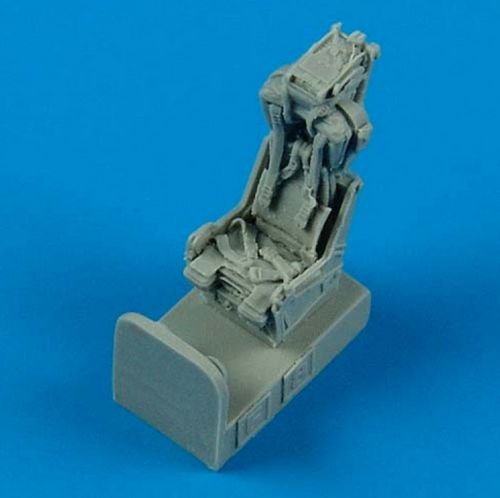 Additions (3D resin printing) 1/72 Vought F-8E Crusader ejection seat with safety belts