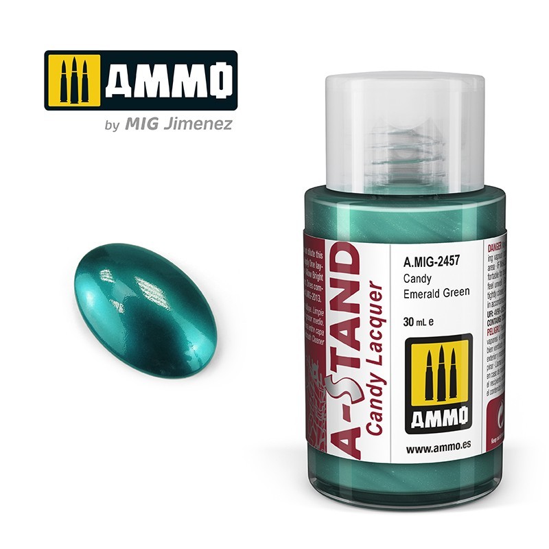 A-STAND Candy Emerald Green (Ammo Mig) (30ml) 