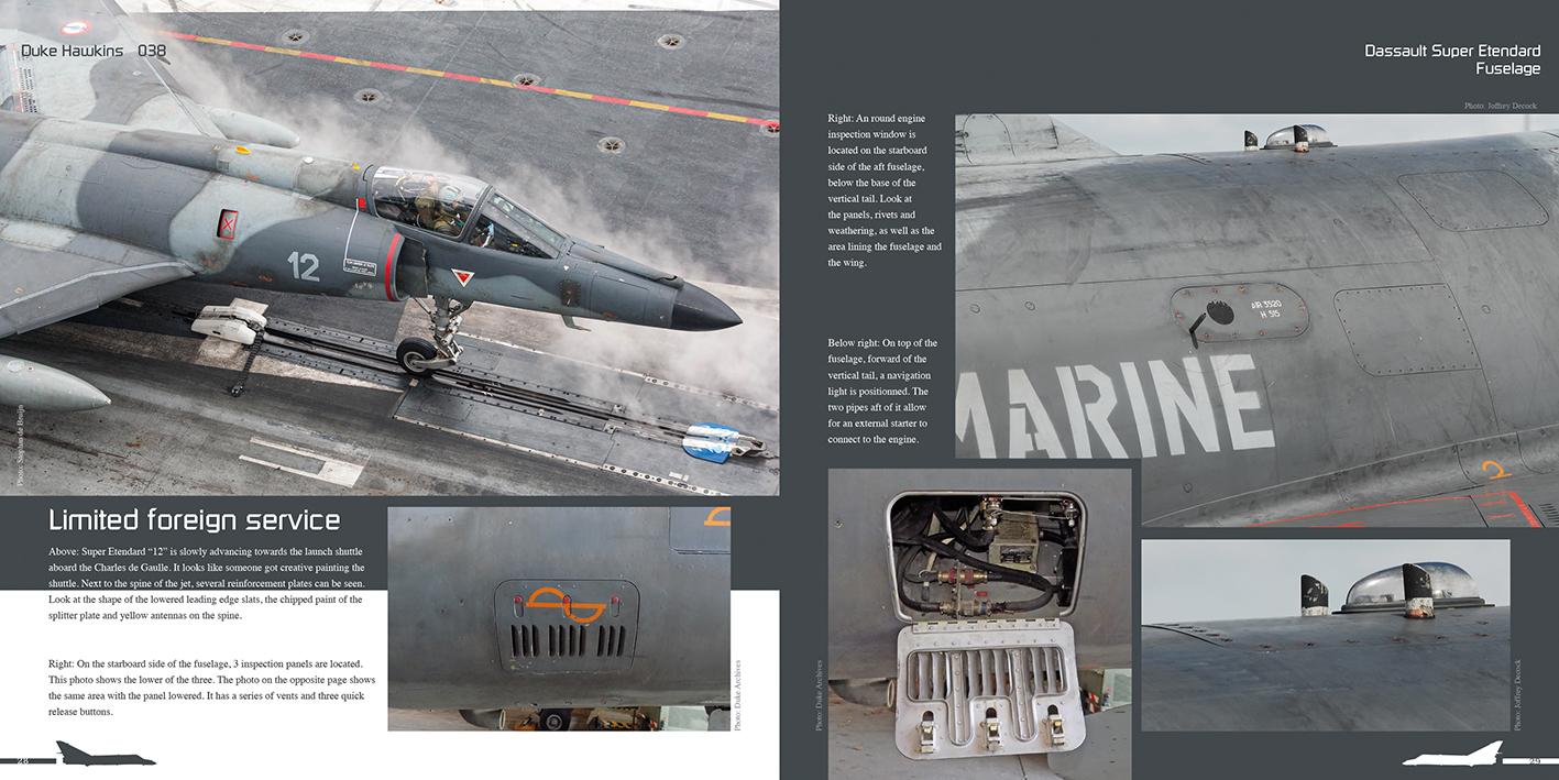 Aircraft books Duke Hawkins: Dassault Super Etendard (HMH-Publications)