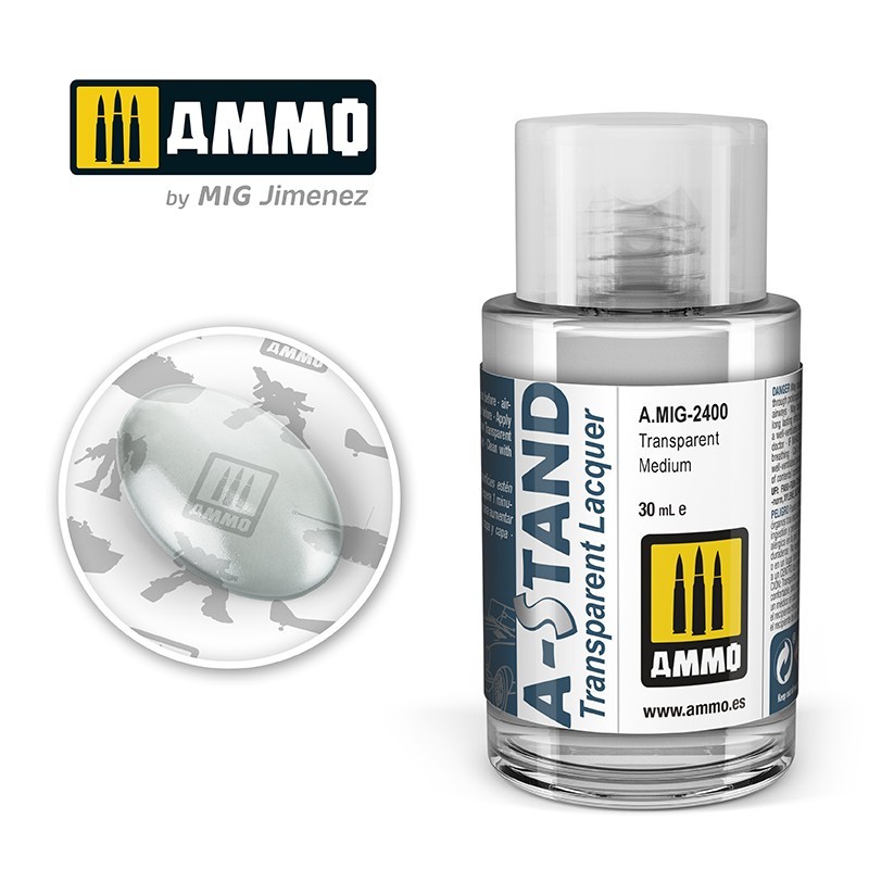 A-STAND Transparent Medium (Ammo Mig) (30ml) 