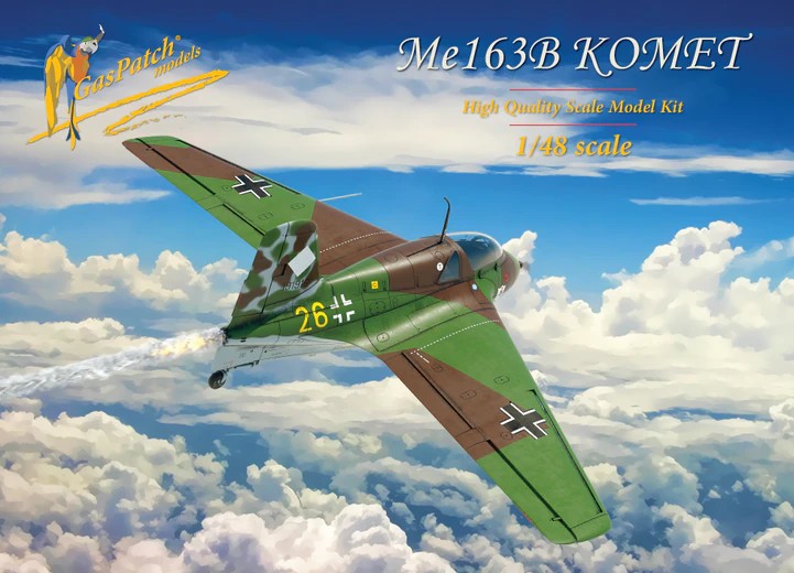 Model kit 1/48 Messerchmitt Me-163B Komet (GasPatch Models)