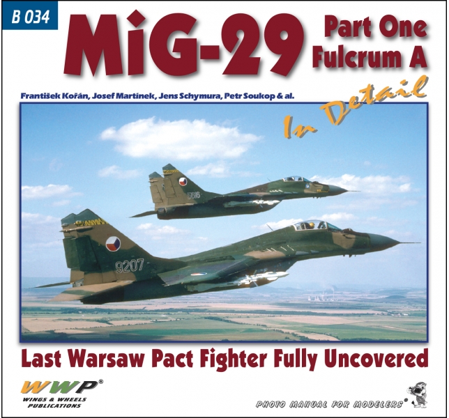 Aircraft books Publ. MiG-29 Fulcrum A in detail (part 1) (WWP Publications)