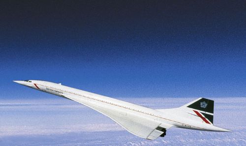 Model kit 1/144 Aerospatiale Concorde Decals British Airways/B.A. (Revell)