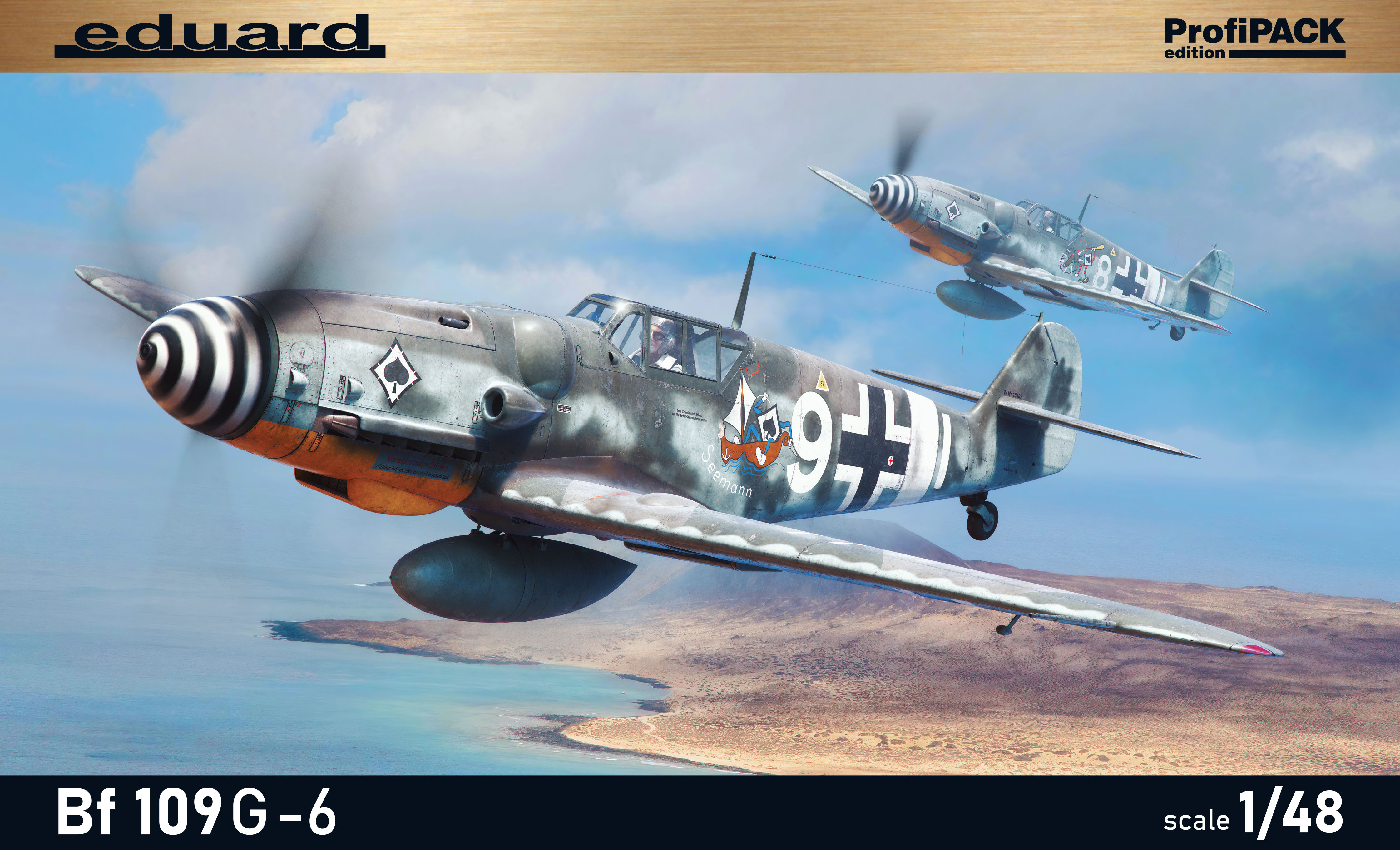 Model kit 1/48 Messerschmitt Bf-109G-6  ProfiPACK edition (Eduard kits)