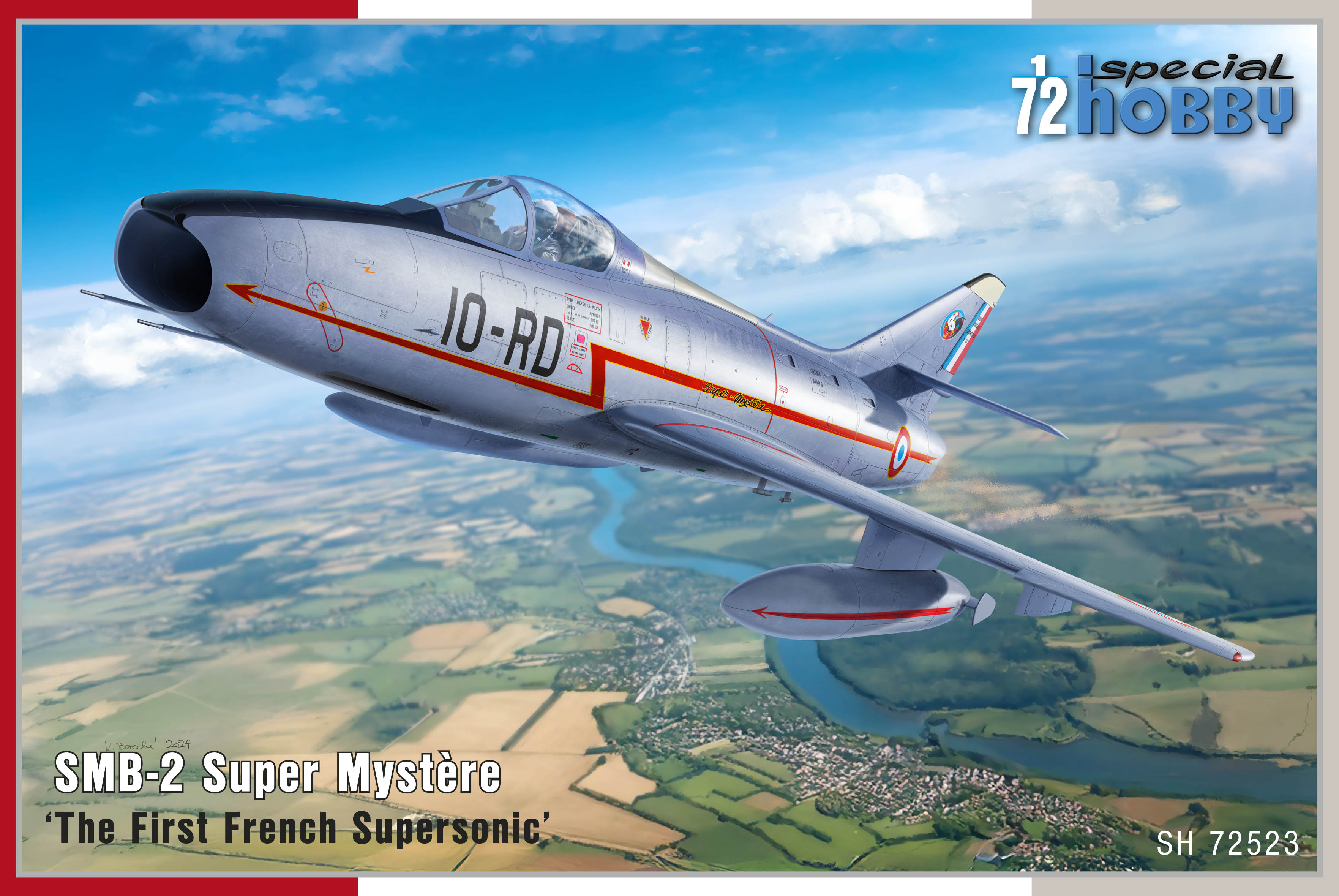 Model kit 1/72 SMB-2 Super Mystere The 1st French (Special Hobby)