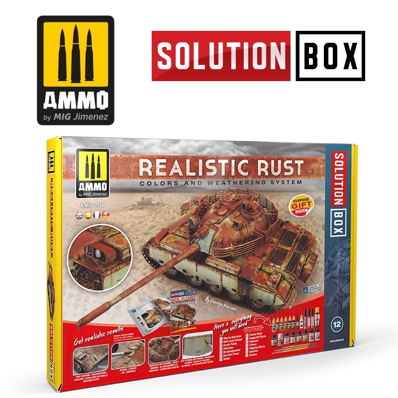 SOLUTION BOX 12 - Realistic Rust (Ammo Mig)