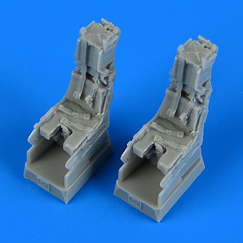 Additions (3D resin printing) 1/72 Boeing F/A-18E/F/A-18F Super Hornet ejection seats with safety belts (designed to be used with Hasegawa kits)
