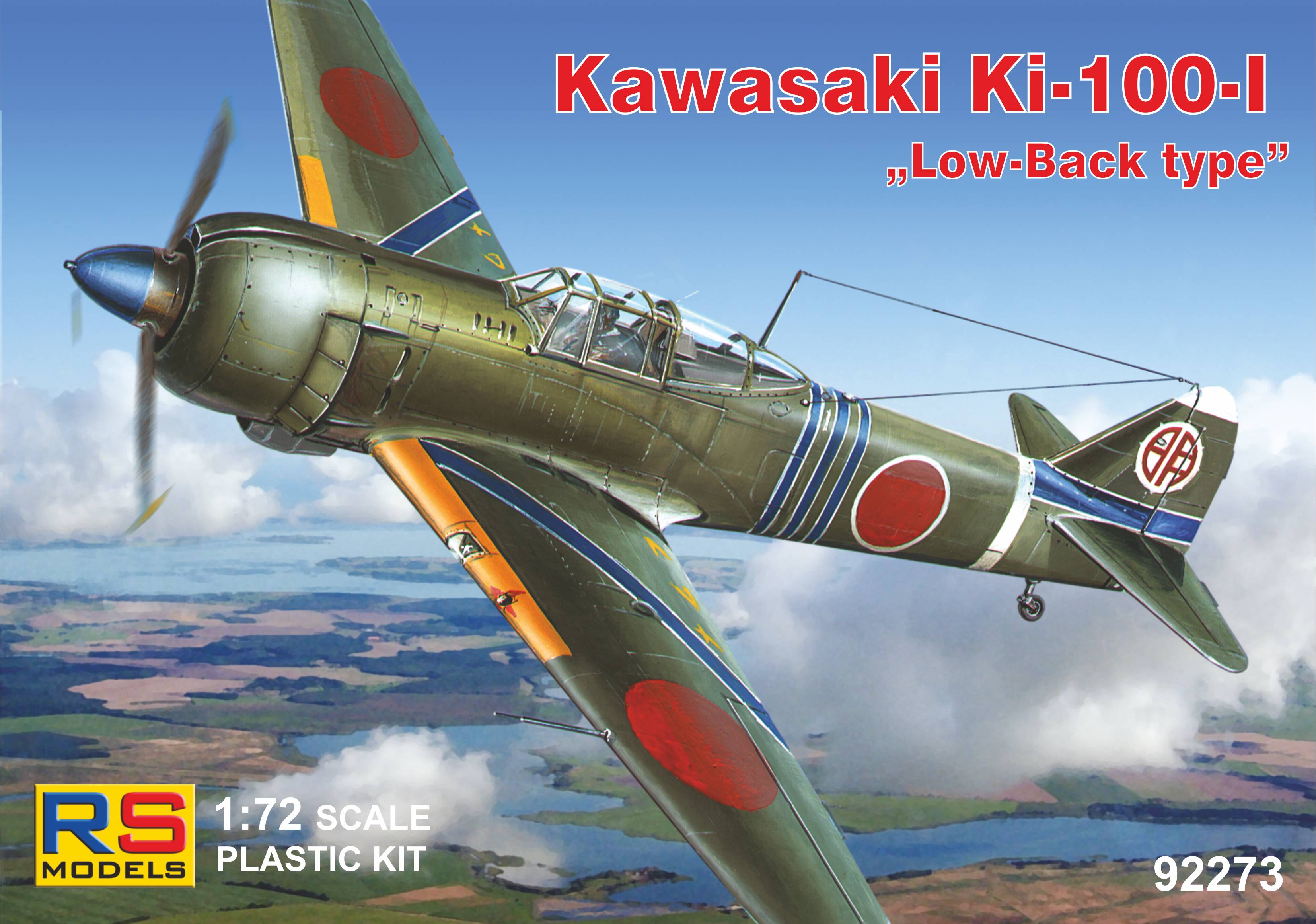 Model kit 1/72 Kawasaki Ki-100-I (RS Models)