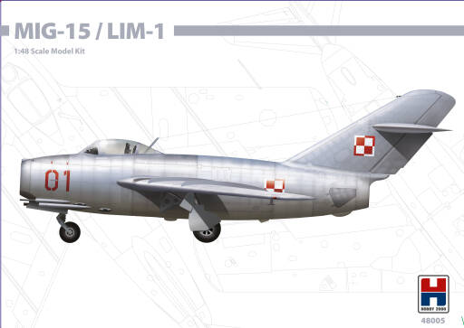 Model kit 1/48 Mikoyan MIG-15 / LIM-1 (Hobby 2000)