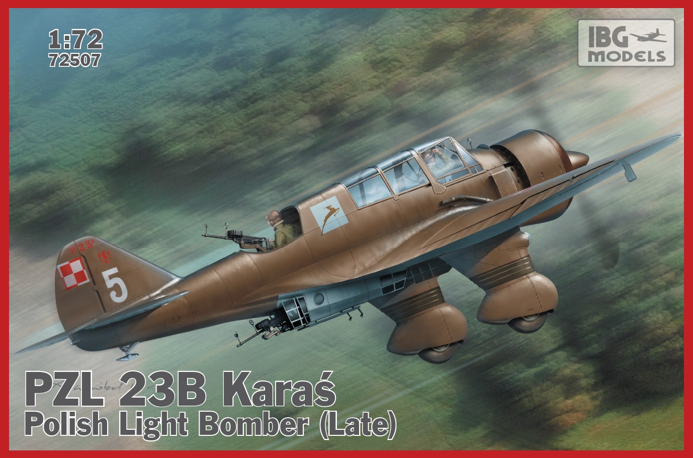 Model kit 1/72 PZL P.23B Karas - late production (IBG Models)