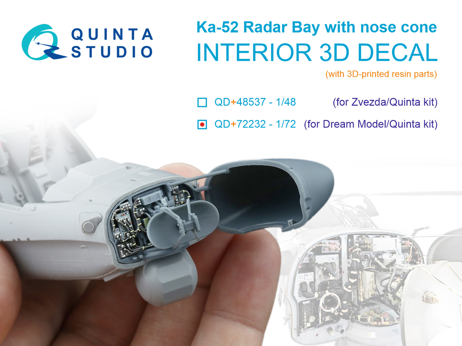 Ka-52 radar bay (Dream Model/Quinta)