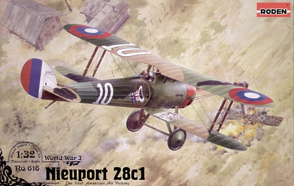 Model kit 1/32 Nieuport N.28C1 (Roden)